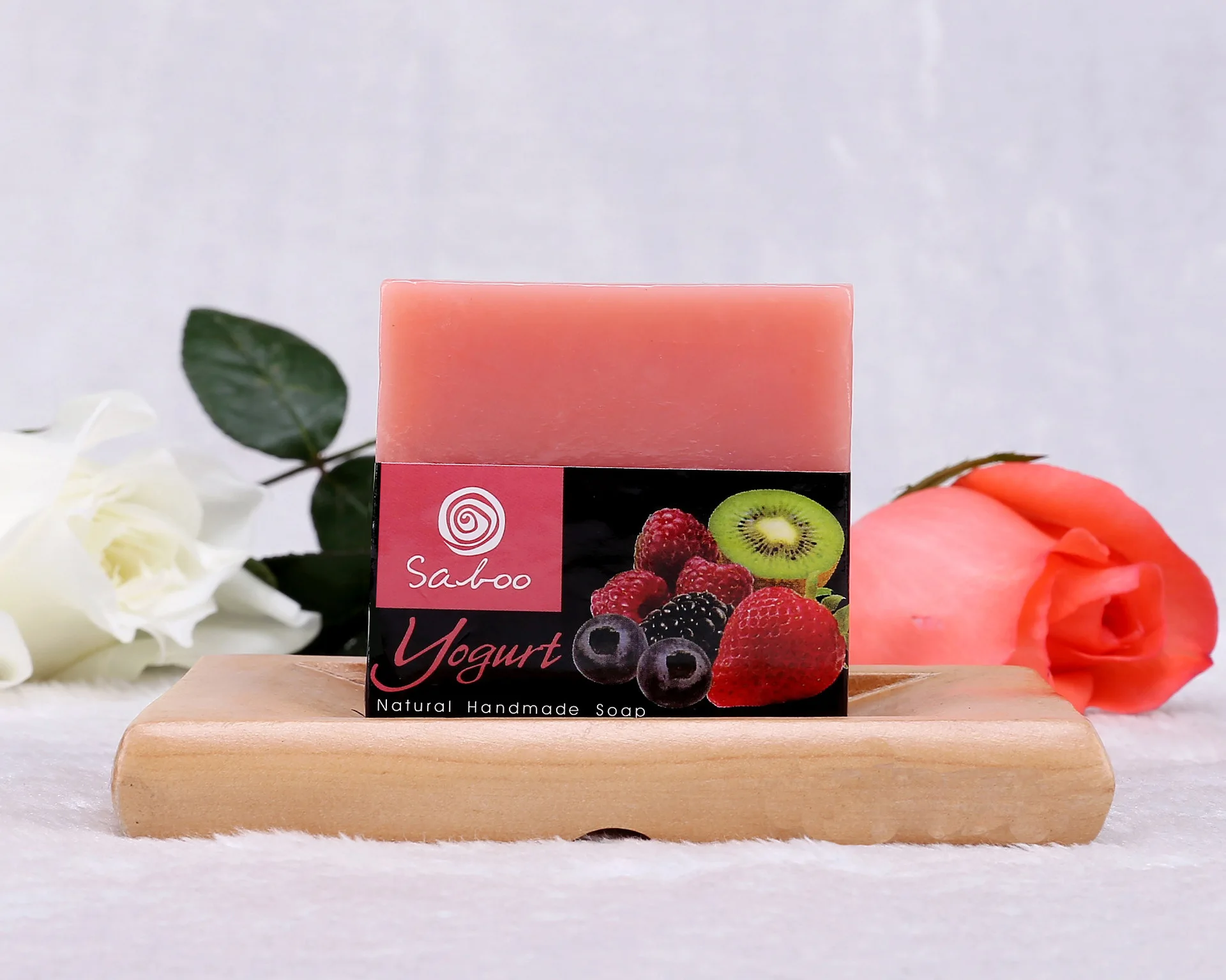 

Yogurt Essential Oil Soap Handmade Soap 100g Anti-aging blemishes Whitening, relieve fatigue Moisturizing