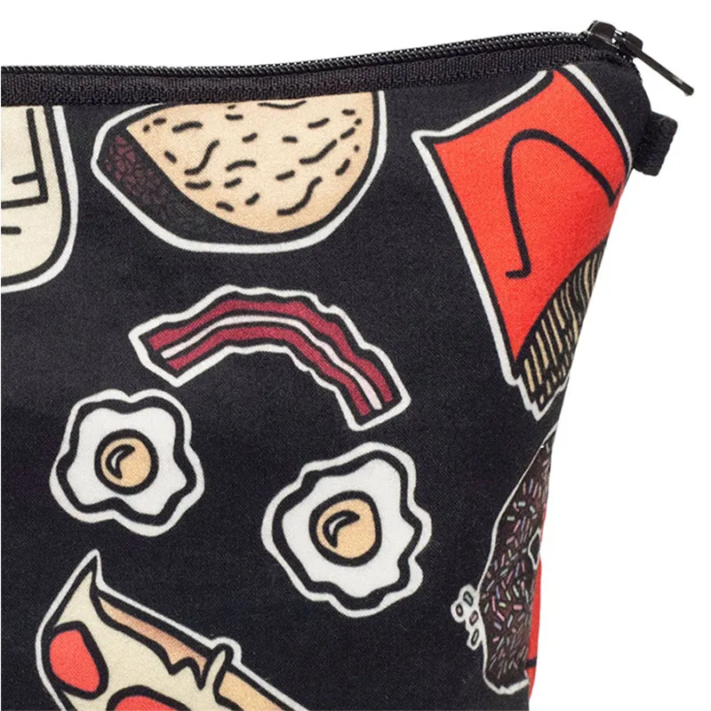 Женская косметичка водонепроницаемая 3D пищевая печать женская для путешествий