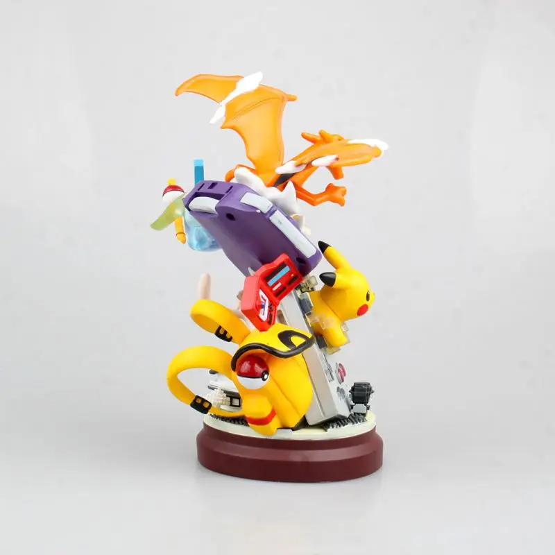 19 см аниме Pika Mewtwo Charizard фигурка модель игрушки милые Покемоны фигурка игрушки сказочные украшения комнаты игрушки для детей