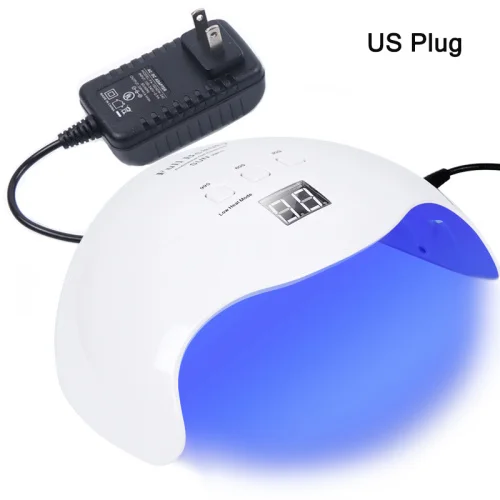 US Plug STZ 42 Вт Светодиодная УФ-лампа для сушки покрытия ногтей светильник Сушилка для ногтей маникюр отверждения сушки всех видов гель 30/60/99s ЖК-дисплей аксессуары для педикюра Инструменты Защита от солнца X9Plus - Цвет: US Plug