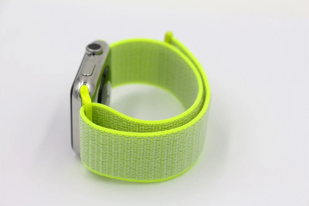 URVOI 2018 Спортивная петля для apple watch series 4 3 2 1 ремешок iwatch двухслойный тканый