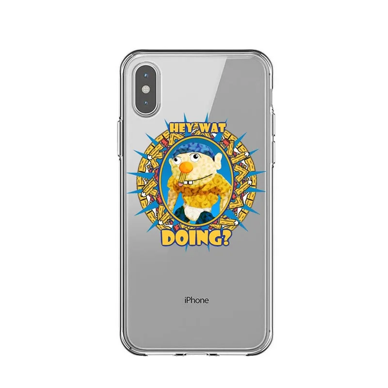 SML JEFFY HOPS мягкие силиконовые чехлы для телефона для iPhone 5 5S SE 6 6splus 7 Plus 8 плюс X XR XS MAX XS 5,8 6,1 6,5 дюймов крышка - Цвет: TPU