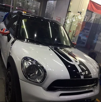 Декоративная наклейка на капот автомобиля и багажник двери багажа для 2014 Mini Cooper