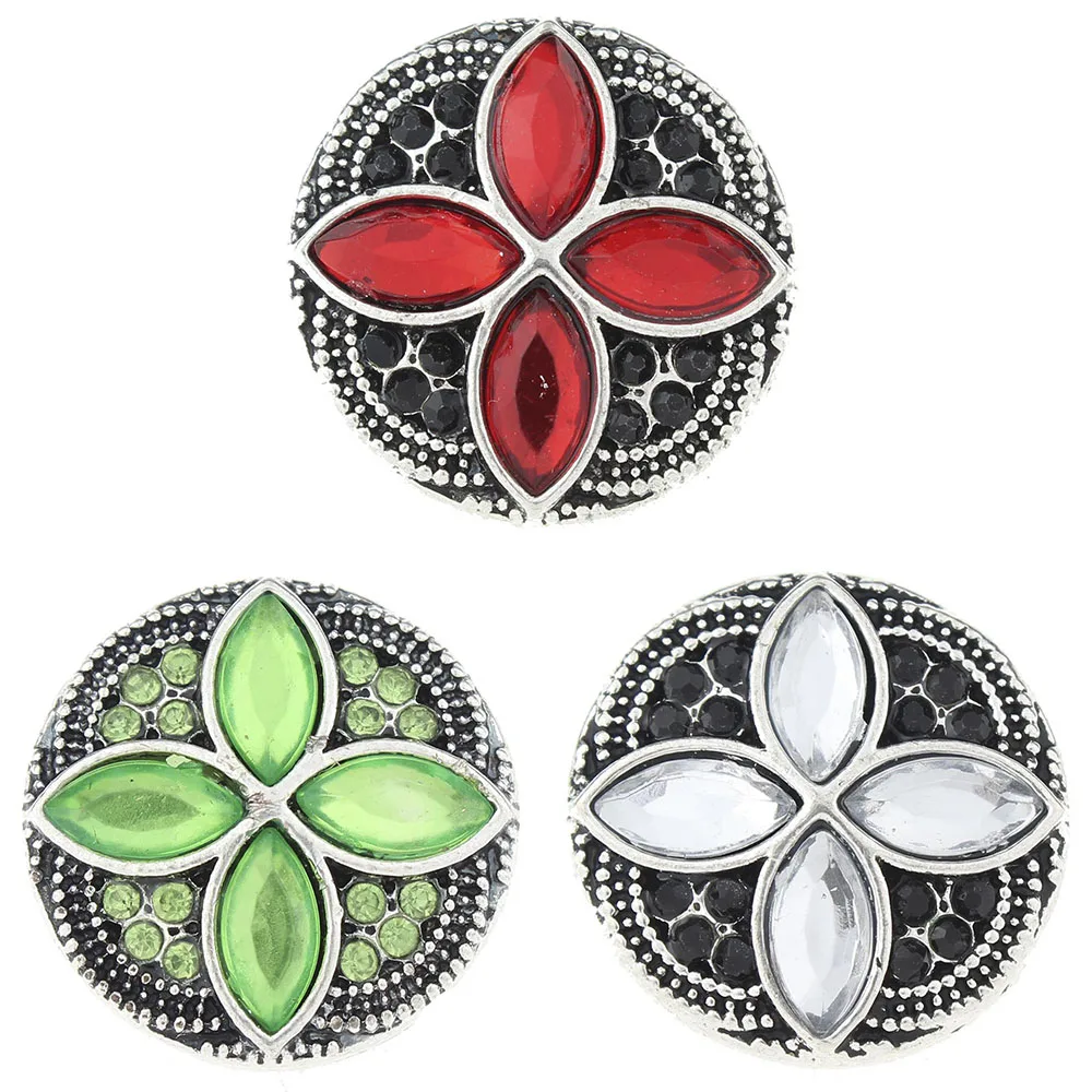 

JaynaLee 18-20mm Metal Ginger Snap Button Fit Ginger Snaps Bracelets Jewelry for women men gifts GJS5738