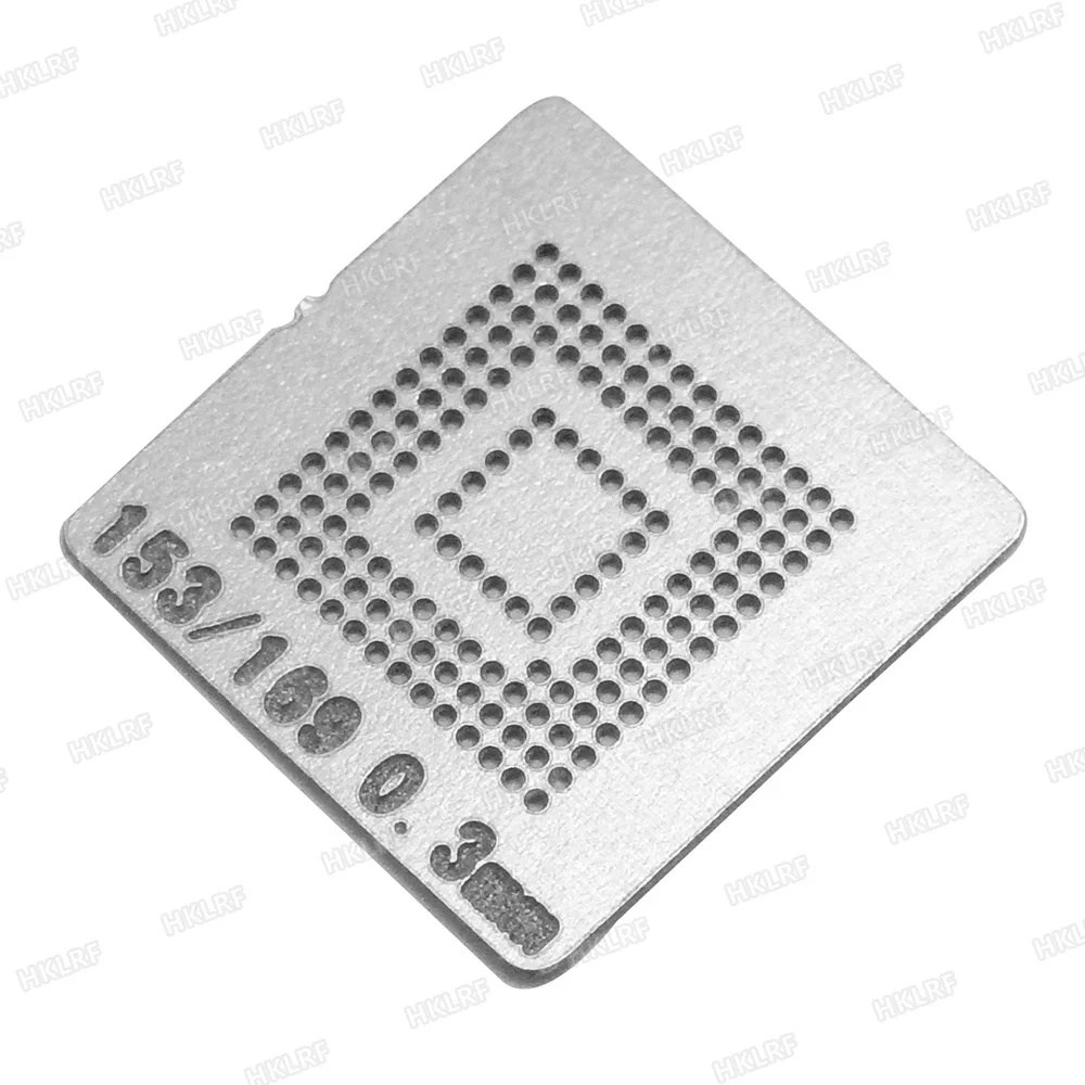 Хорошее качество BGA153 169 Трафарет Шаблон 0,3 мм Горячая трафарет BGA трафарет