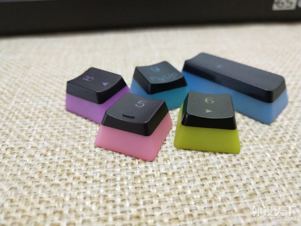 Крутая джазовая подсветка двойная съемка радуги градиент PBT пудинг Keycap OEM профиль keycaps для механической клавиатуры MX переключатели