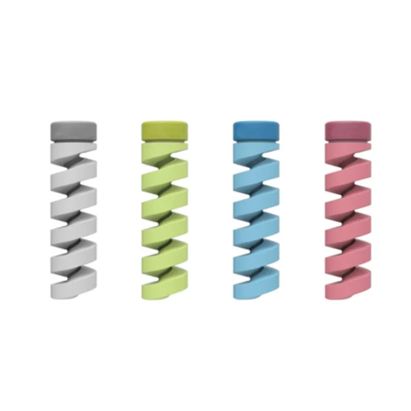 10 шт спиральный кабель протектор намотки провода шнура Организатор держатель saver