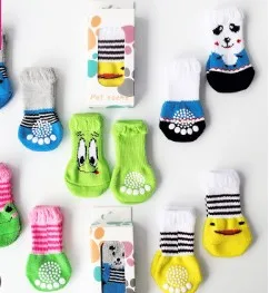 2 пары креативных носков для кошек и носки собак домашняя одежда с контролем тяги