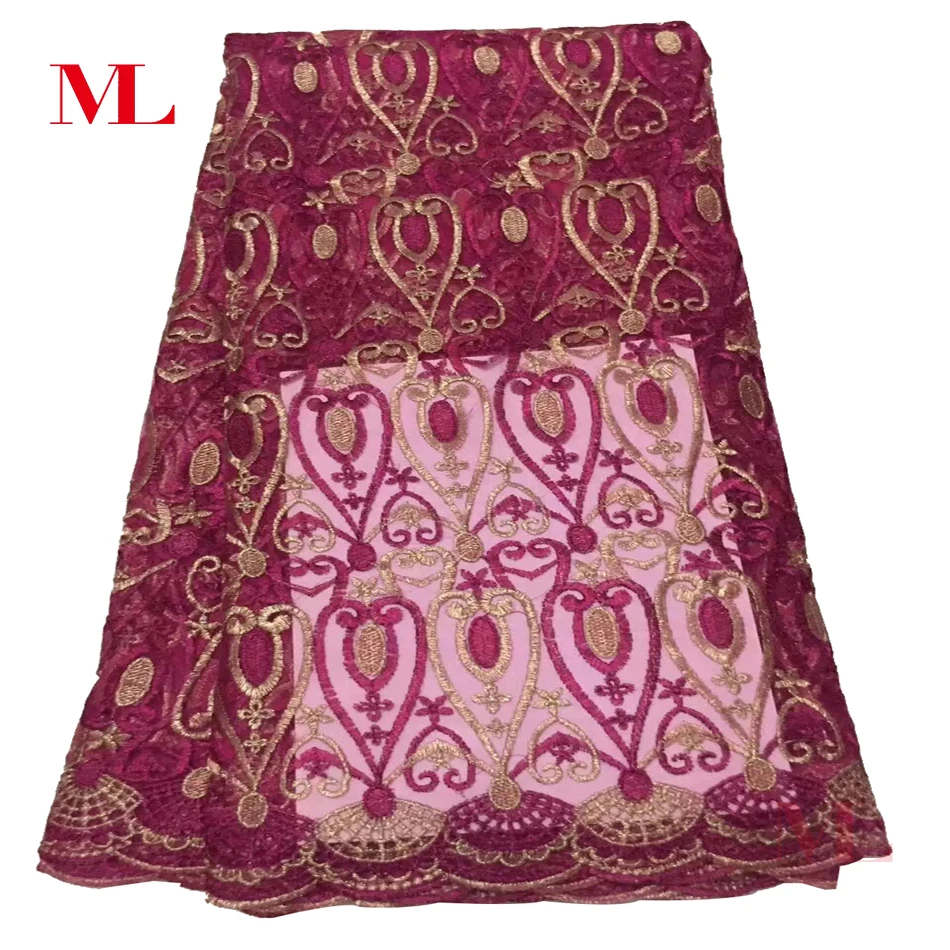 Мл Красивая Зеленый цвет африканский шнурок ткани Чистая французский высокого