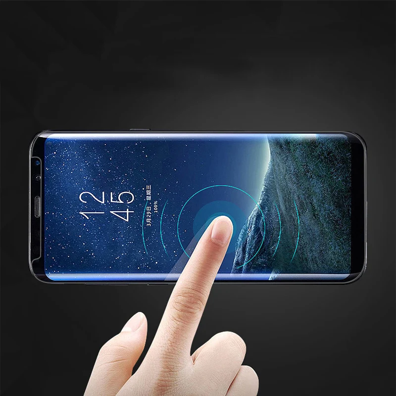 JGKK для Samsung S9 Plus Note 9 закаленное стекло 3D защитный чехол Galaxy 8 пленка | Мобильные