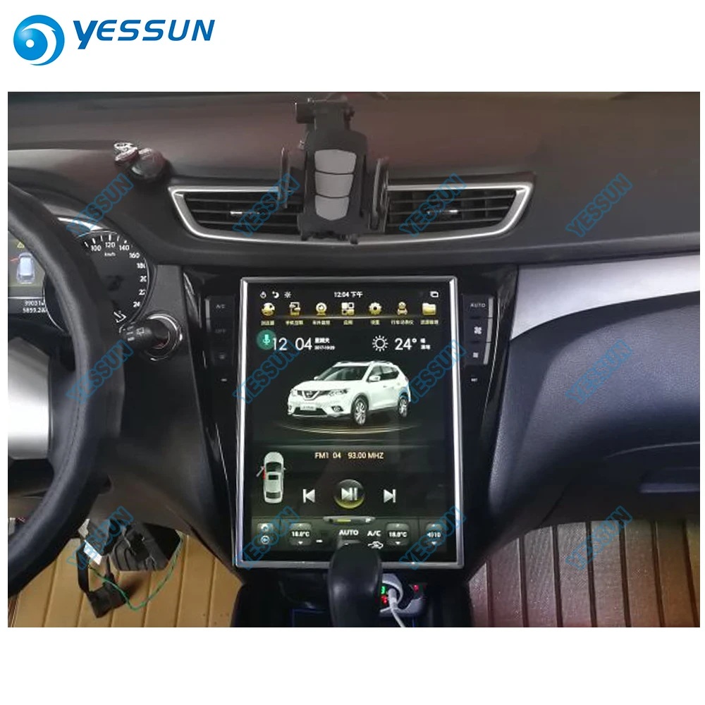 YESSUN 12,1 ''HD супер экран для Nissan Rogue 2013~ автомобильный радиоприемник Android Carplay gps Navi карты навигационная камера без CD DVD