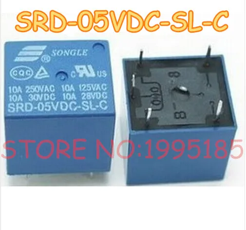 5 шт., оригинальное реле Φ 05 12 24 V реле 250V 16A 8PIN SMIH-05VDC-SL-A 12V 24V