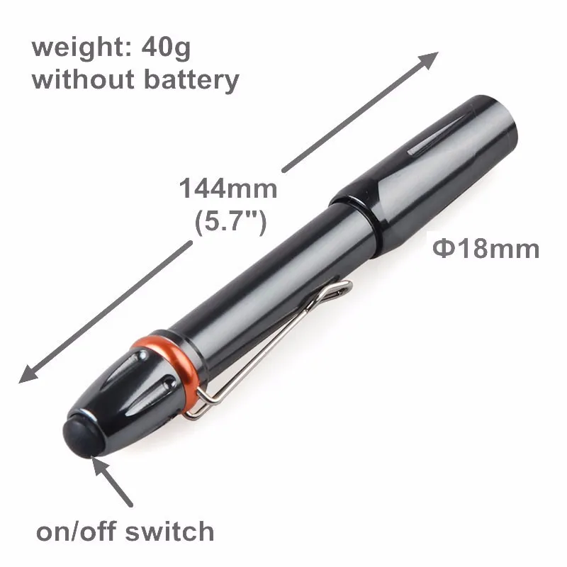 Фото TopCom металла Алюминий УФ 395nm 365nm черный свет Penlight для обнаружения Fluorescer поддельных банкноты деньги Watermake №2