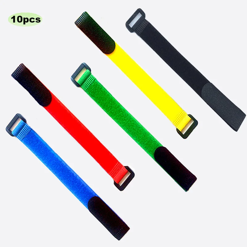 10 шт./лот 2 см * 30 нейлоновая обратная Пряжка velcros magic hook loop застежка для кабеля