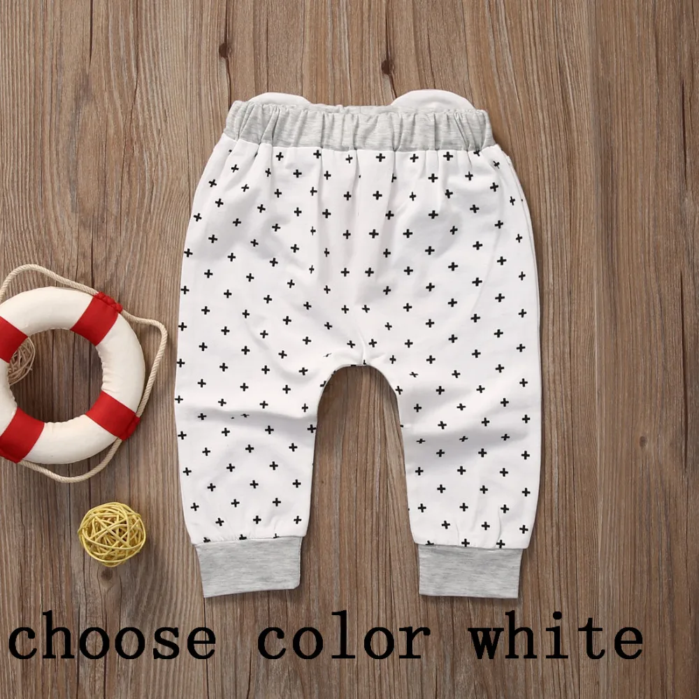 2018 милые штаны для малышей шаровары мальчиков и девочек с рисунками из