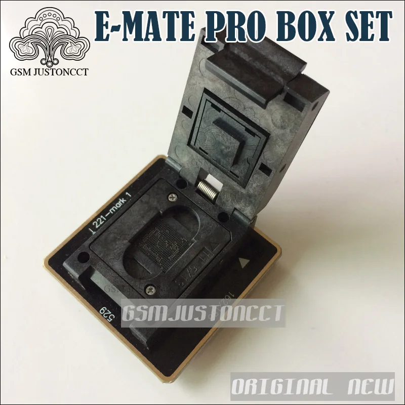 Новинка 2019 электронная сигарета легкий набор новая Emate Pro Box инструмент EMMC все в
