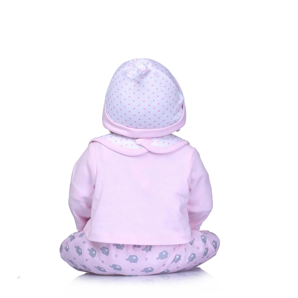 57 см силиконовая кукла для новорожденных виниловая прелестная ручной работы 23