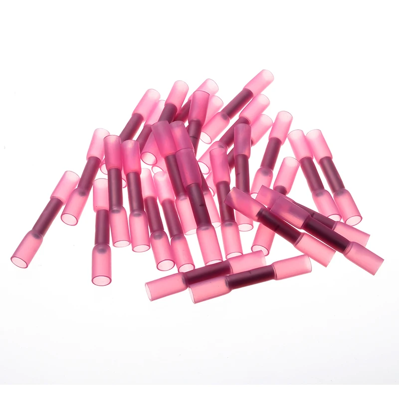 YT 100 шт. водонепроницаемые термоусадочные стыковые клеммы электрические