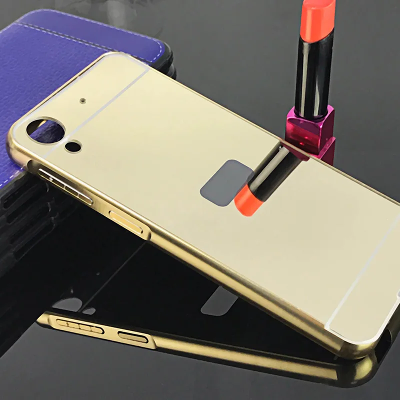 Роскошный чехол для htc Desire 628/htc 628 Dual Sim чехол алюминиевая металлическая рамка акриловая зеркальная задняя крышка для htc Desire 628 626