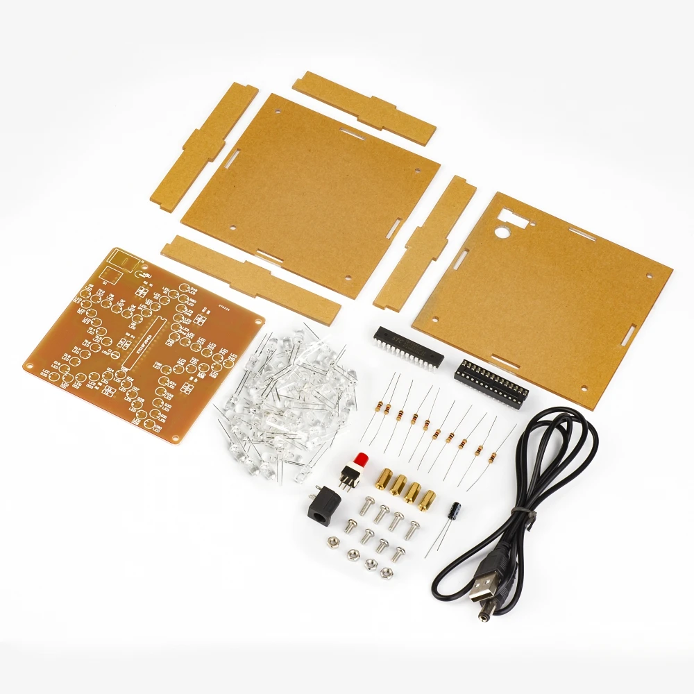 Пентаграмма светодиодный diy Электронный DIY обучение сварочный набор красочная пятиконечная звезда