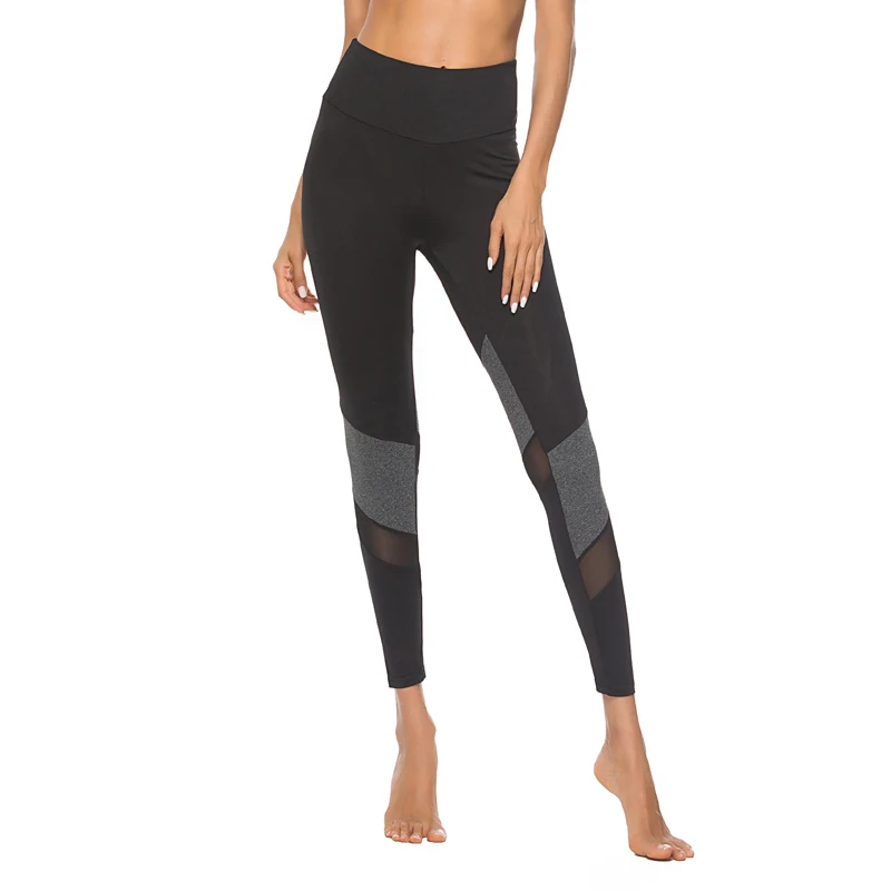 

Women's Mesh Stitching Women's Leggings Women Leggins Elbows For Fitness Legins Workout Jeggings Tayt Sportleggings