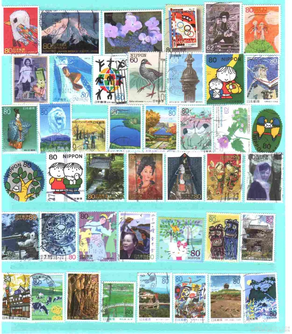 Японский штамп 100 шт. не повторить почтовые заказы Старый с надписью|stamp flower|stampstamp