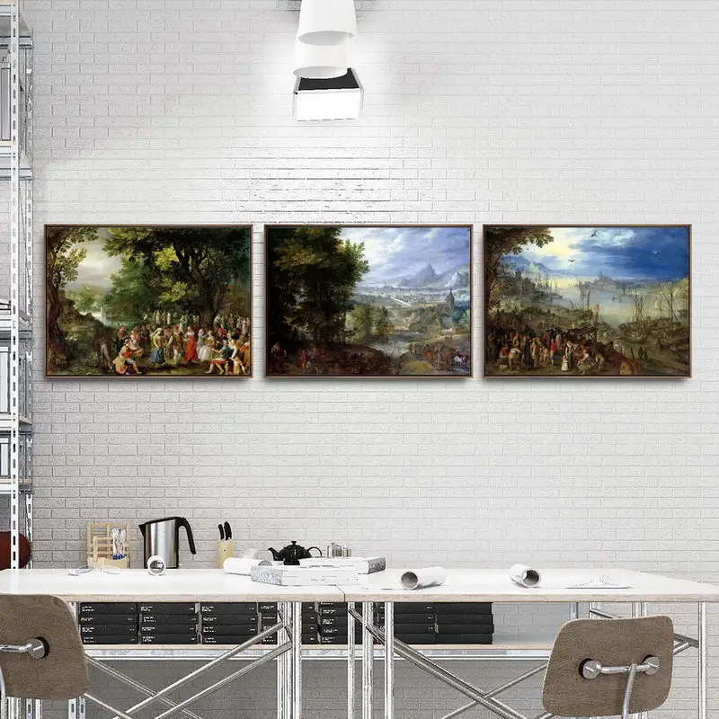 Декор для дома художественные настенные картины гостиной постер печать на