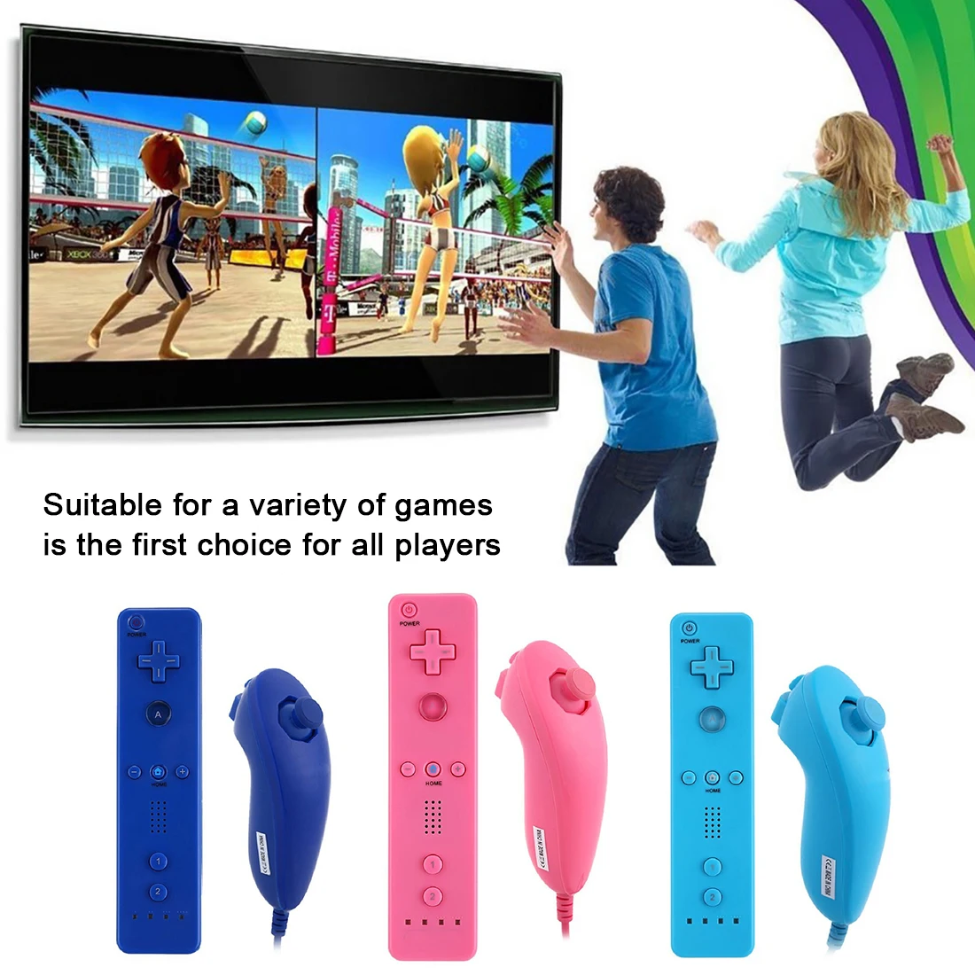 Беспроводной геймпад для Nintendo Wii пульт дистанционного управления высокого