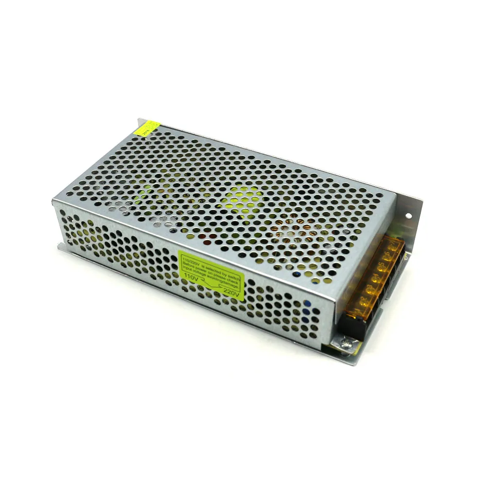 DC 12V 120W 10A Источник питания с переключением 110/220V AC Входной световой трансформатор регулируемого выходного питания.