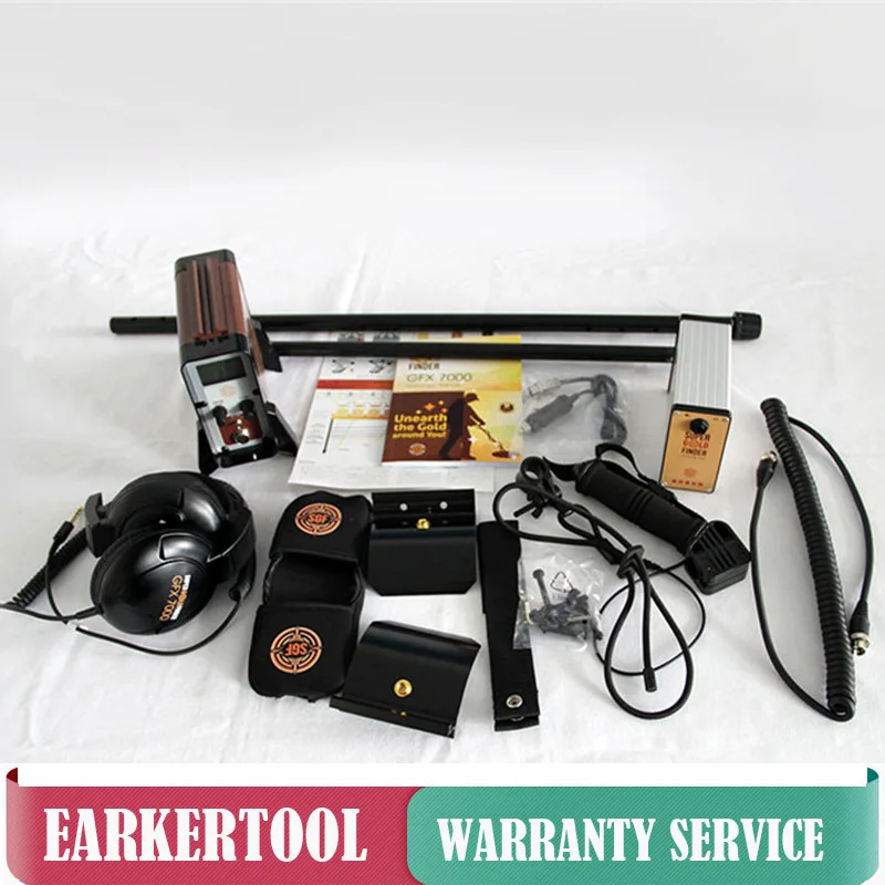 Металлоискатель GFX7000 Высокочувствительный детектор для поиска золота на дальнем