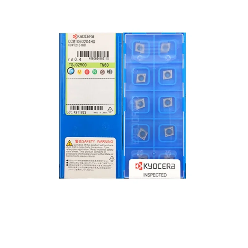 CCMT060204 CCMT060204-HQ PR930 CA5525 TN60 Карбид вставлять внутренние токарные инструменты