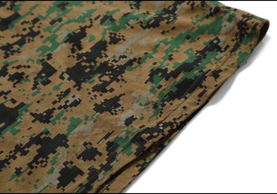 Refire gear Военная камуфляжная футболка Для мужчин чулочно-носочные изделия US армейская тактическая футболка лето быстросохнущая дышащая мужская футболки