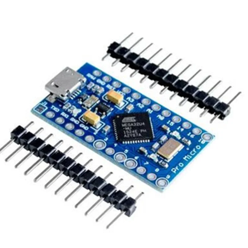 Макетная плата MCU Pro Micro для Arduino самостоятельное обновление USB Atmega32U4 5 В/16 м |