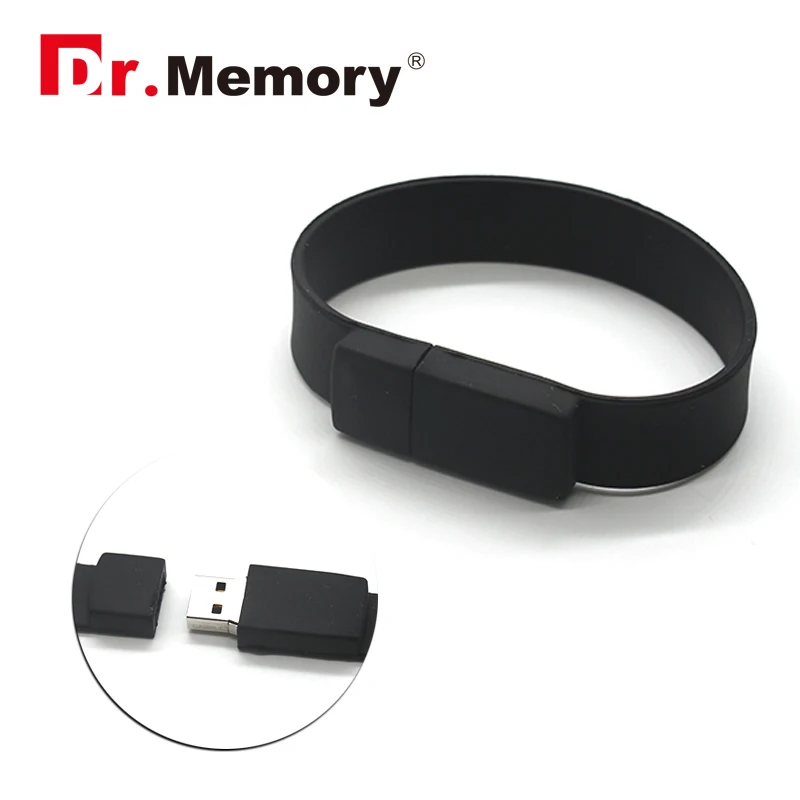 USB 2.0 флешки Silcon Браслет Группа флеш-накопитель 32 г U Дискотека 16 флэш-памяти 8 flash