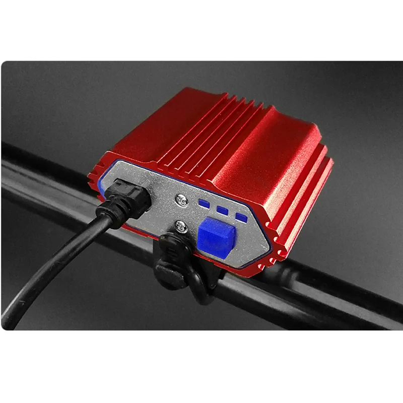 Для детей от 3 до 12 лет в Перезаряжаемые велосипед свет 2x Cree XML T6 светодиодная