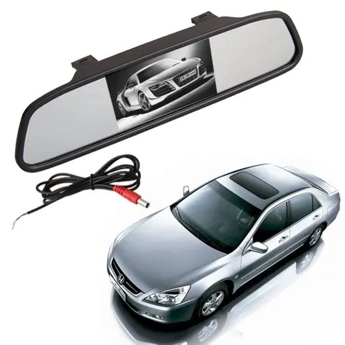 EDFY 4 3 &quotLCD TFT монитор Innenspiegel Ruckspiegel AUTO KFZ DVD AV|av av|av tftav monitor |