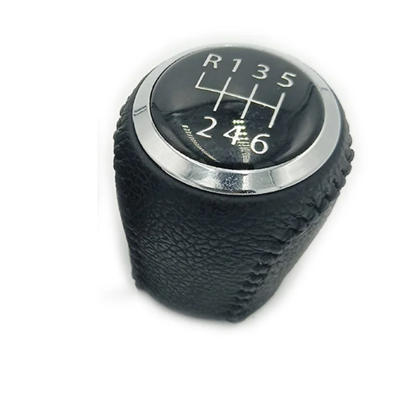 6 speed Черная кожа для Great Wall hover H5 haval 2010-2013, рукоятка рычага переключения передач для автомобиля - Название цвета: 6 speed