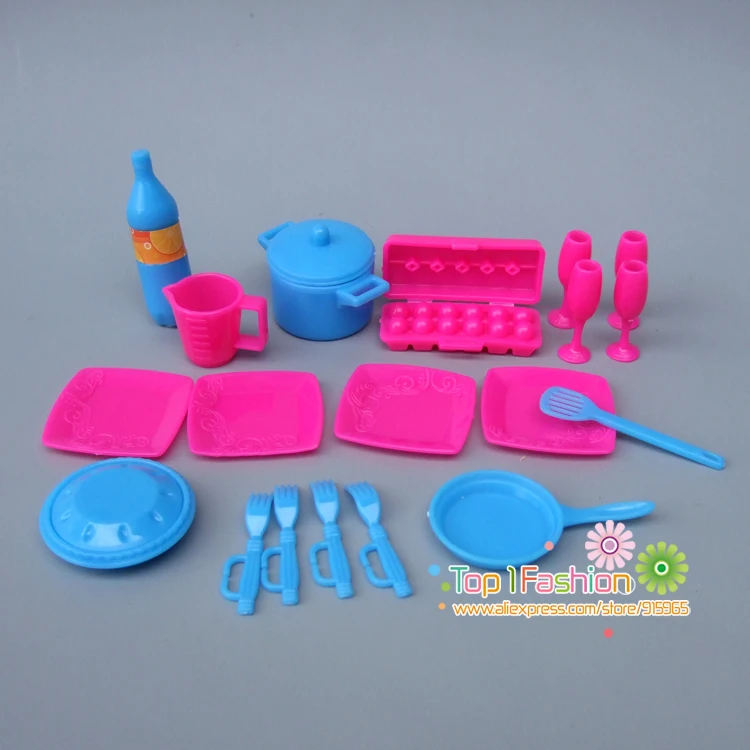Новые аксессуары для кухни кукол Барби/для Monster игрушки девочек детские игрового