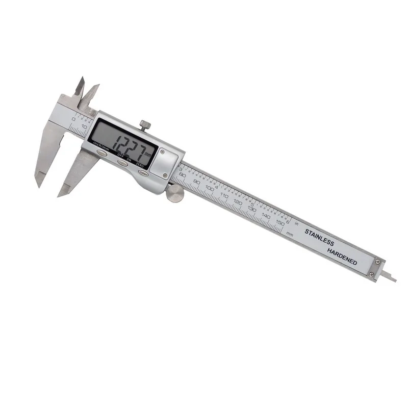 Extra-Large LCD Screen 0-6 Inches Digital Caliper Measurement Tool Electronic Stainless Steel Precision Metric Conversation | Инструменты