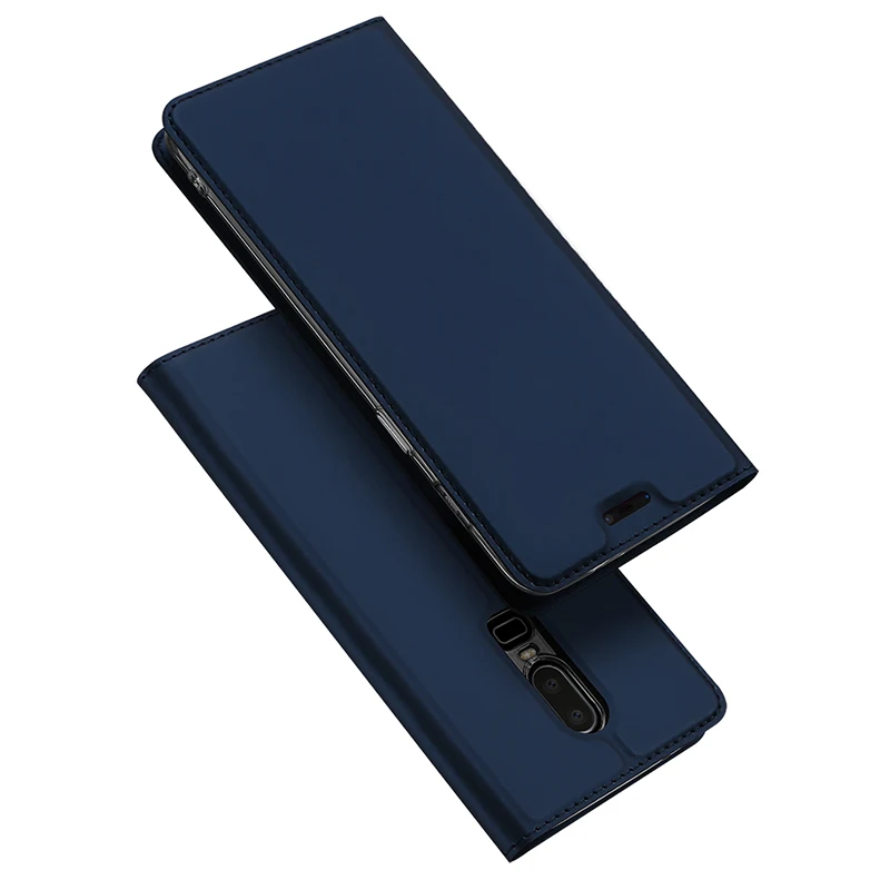 blue Подарок) чехол для Oneplus 5 T 5 Роскошный кожаный чехол для Oneplus 6 5 T флип-чехол для One Plus 5 5 T 6 держатель для Карт Подставка оболочка - Цвет: blue