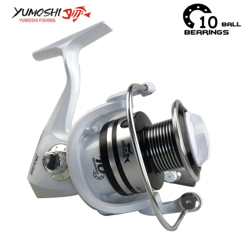 Yumoshi jk1000-7000 10bb Рыбалка катушка для спиннинга все рыбалки фидер рыболовная