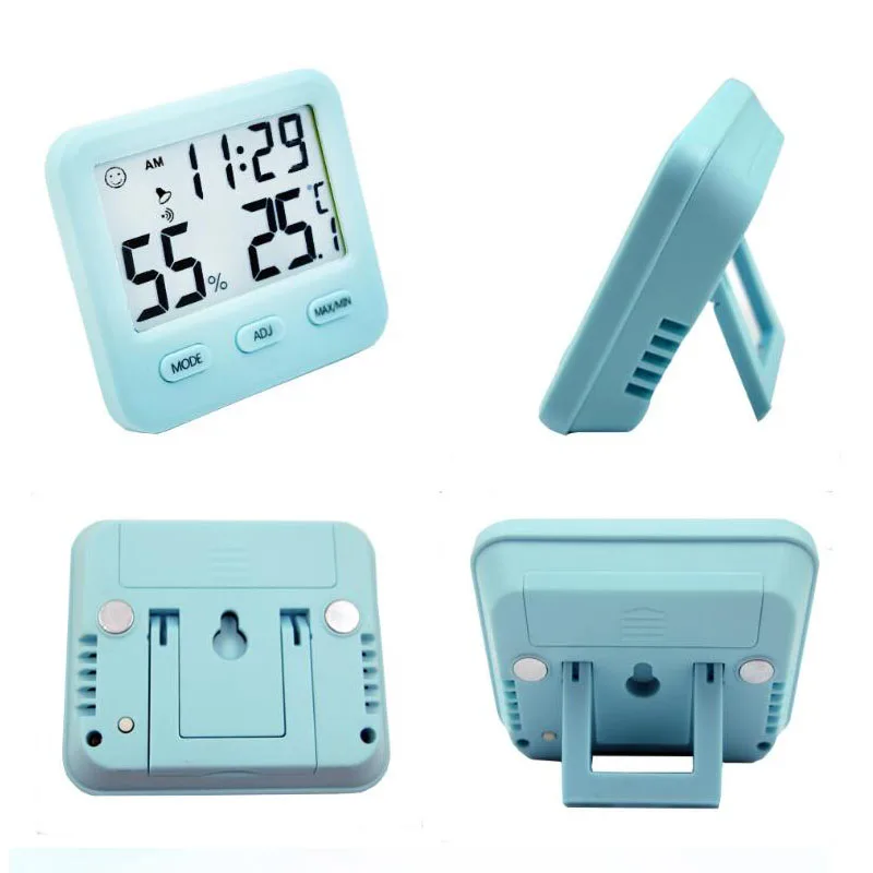 Электронный монитор температуры и влажности Многофункциональный термометр