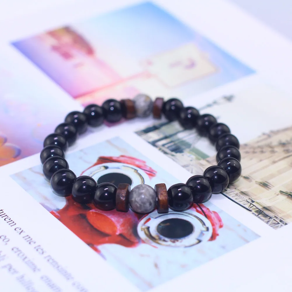 Аксессуары для деревянных бусин мужские и женские ювелирные изделия|Плетеные