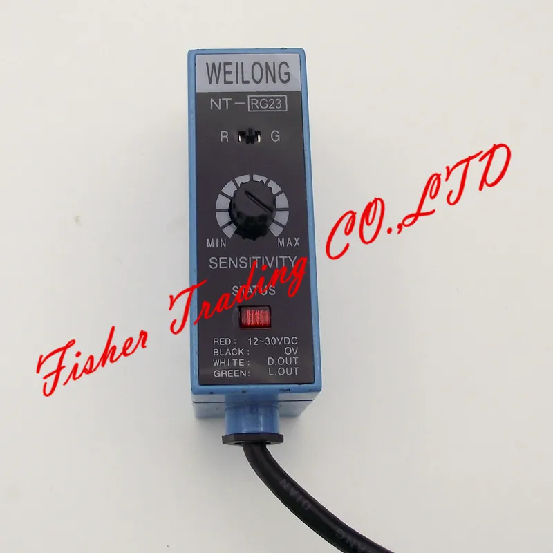 

Качество Garanteed Weilong цветной датчик трассировки NT-RG22 NT-RG23, переключатель пищевой промышленности два источника Регулируемый светильник/красн...