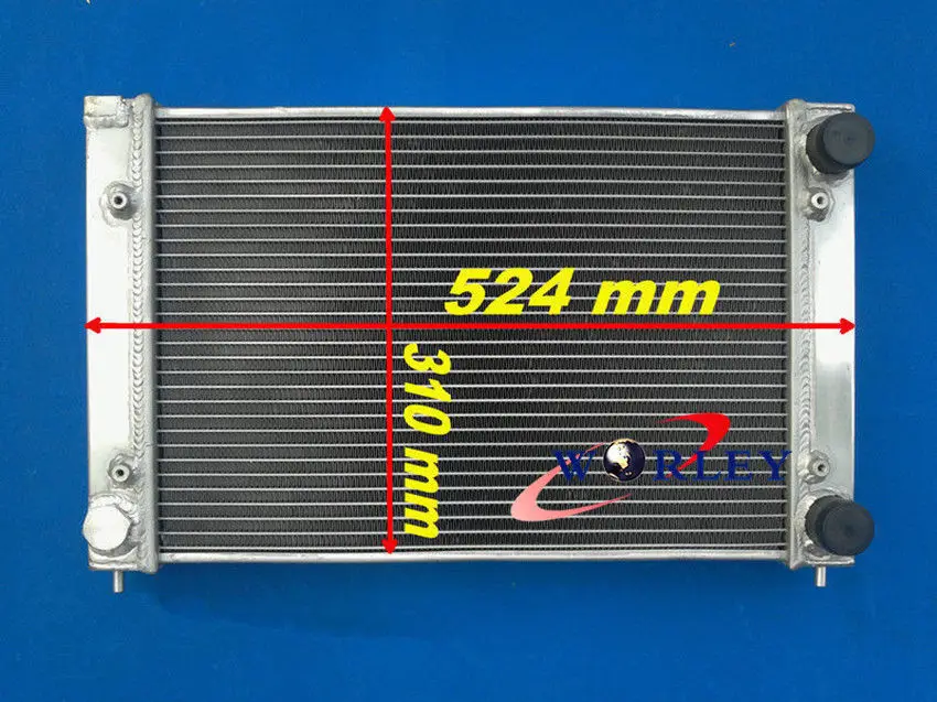 Для Алюминий радиатора для Volkswagen Golf VII (MK2 MK II 1 6 8V и 8 16V MT Руководство 1982