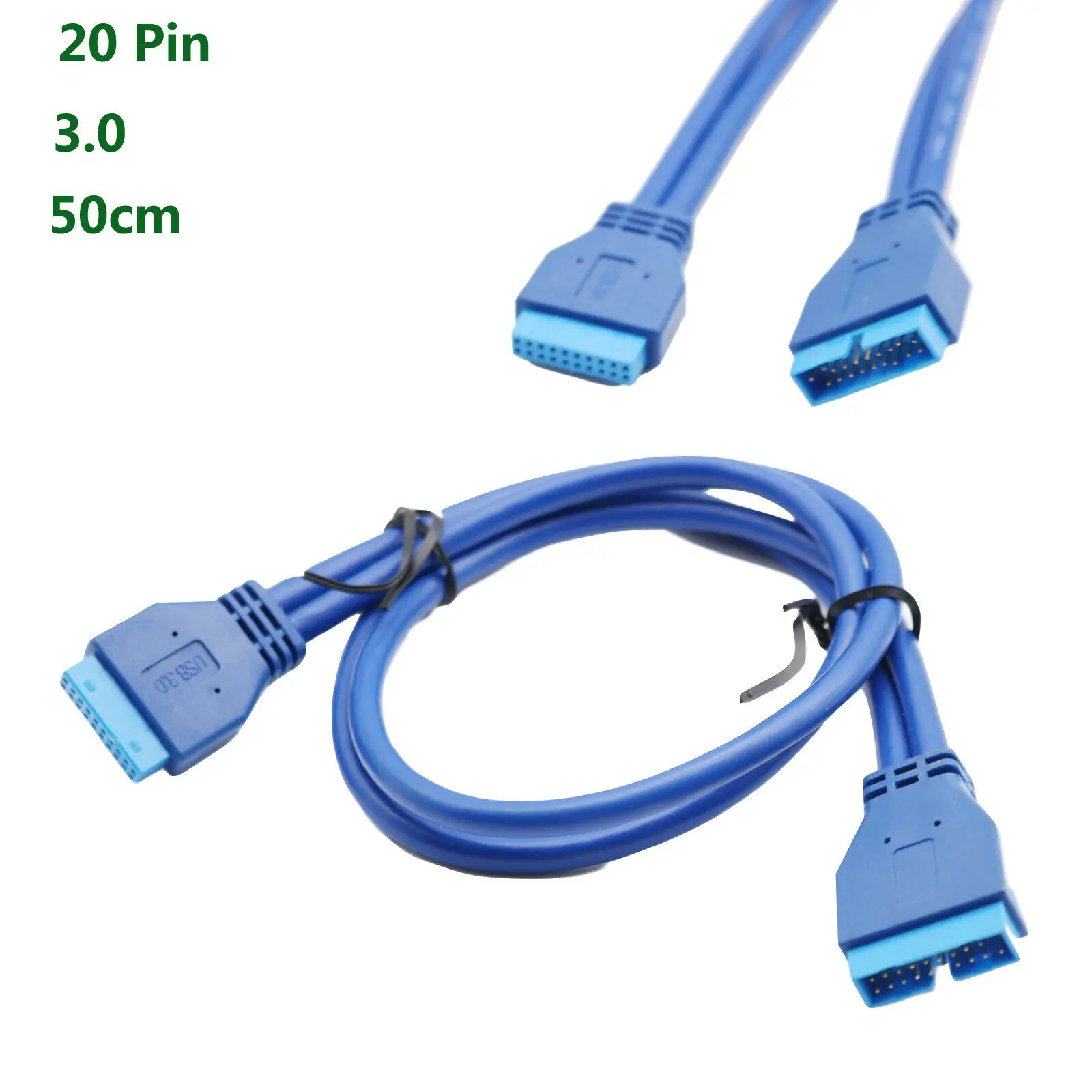 1 шт. USB 3 0 20 Pin штекер для клемма женского типа материнская плата удлинитель Кабель