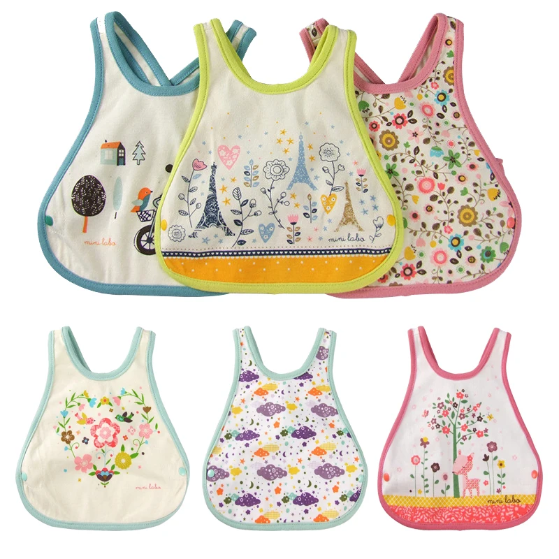 

1pcs Baby Bibs&Burp Cloths Bandana Pure cotton High Quality Babadores Para Bebe Infant Saliva Towel For Boys&Girls