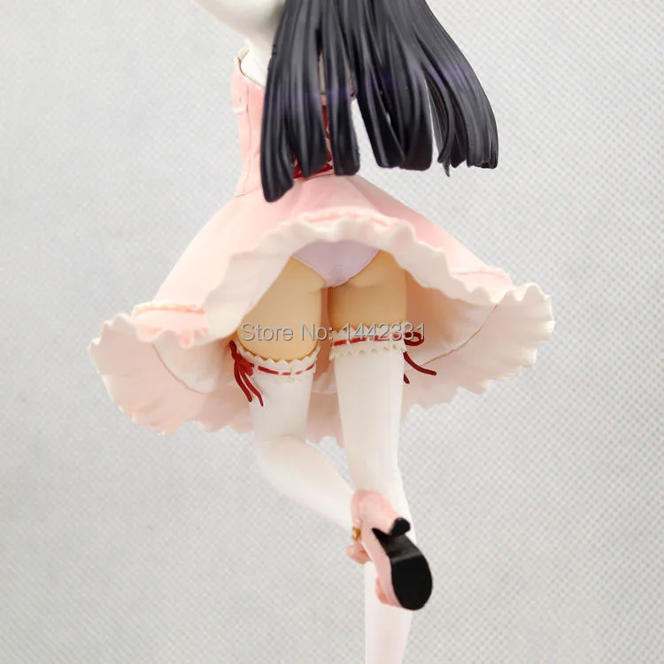 Сексуальное розовое платье с черной кошкой Kuroneko 24 см. без Imouto My Little Sister из ПВХ