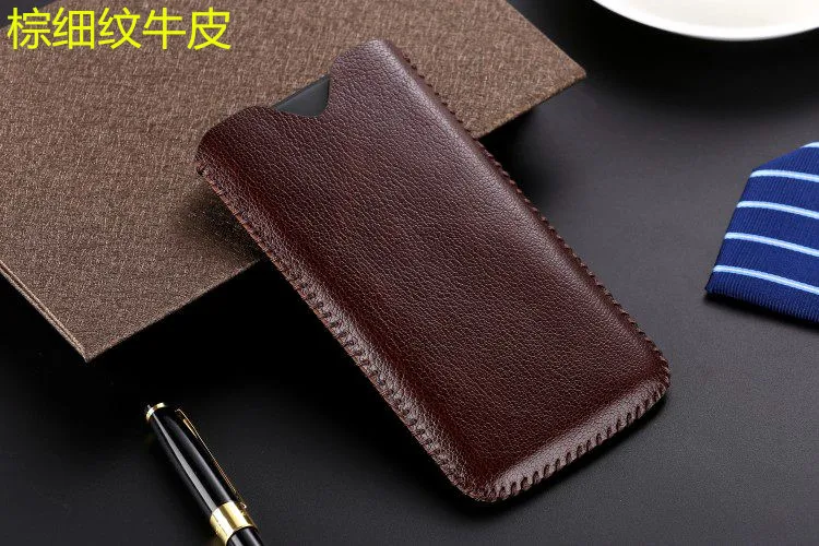 6 цветов Натуральная кожа Pull Sleeve Чехол для телефона для iPhone X XR XS MAX Натуральная воловья коровья кожа кошелек сумка для iPhone X