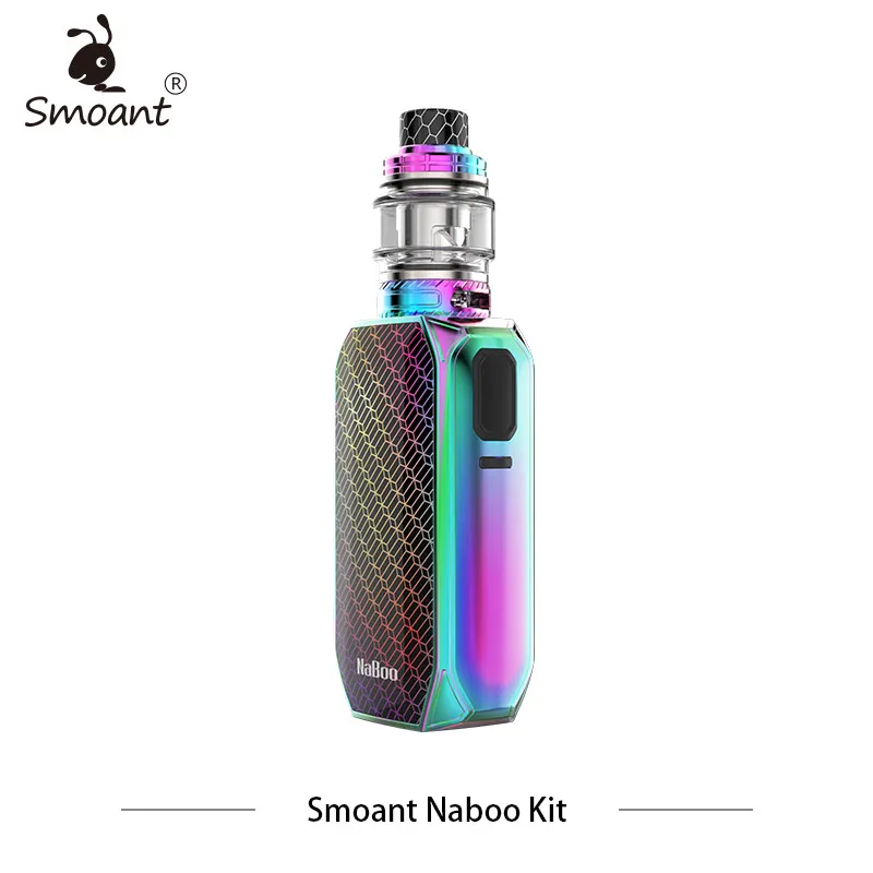 New Smoant Naboo Kit Dual battery 225w Box Mod with 4ml subohm Tank Mesh Coli Vape Music Mode Electronic Cigarettes | Электроника